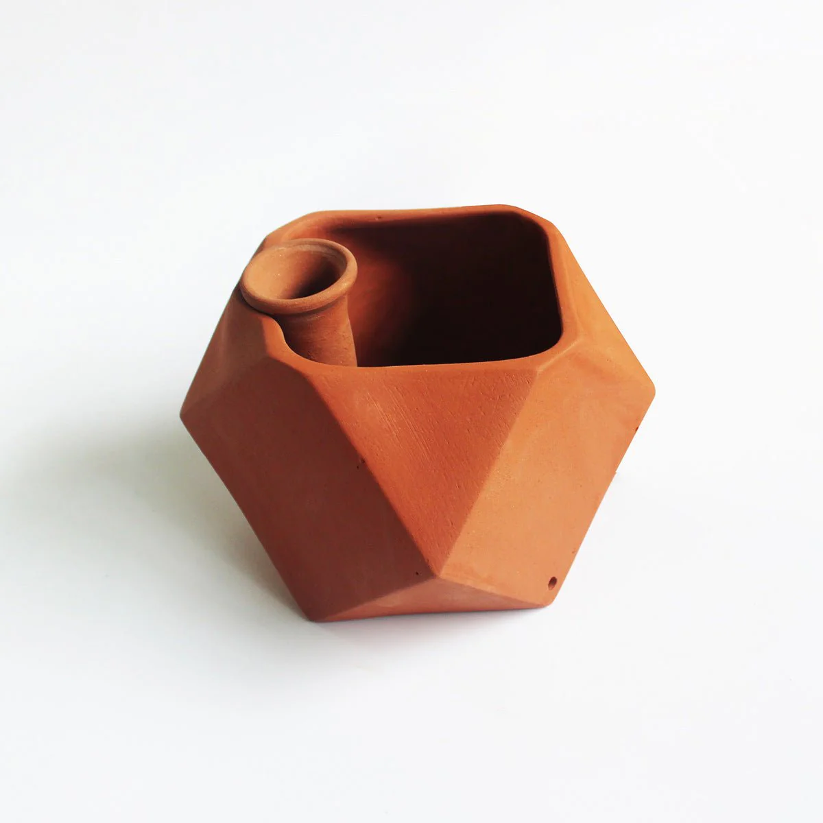 D'MOND-1 Terracotta Planter with Deep Root Watering System- Set of 2 - Image 5