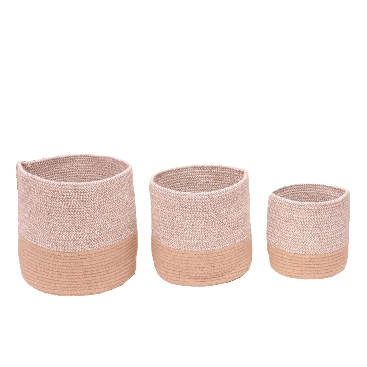 Designer Dual Tone Jute Baskets - Image 8