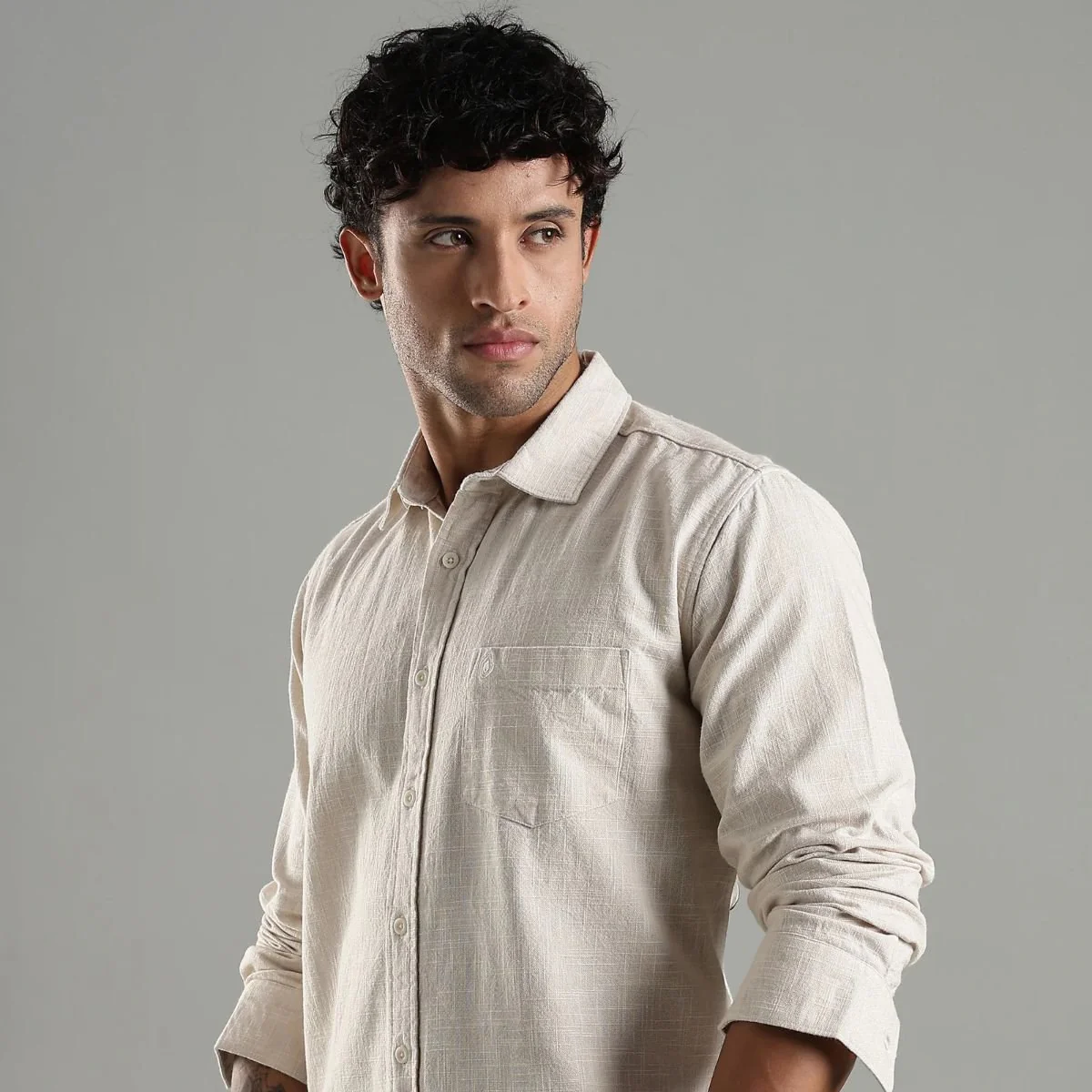 Dune Shirt in Hemp – Sustainable Oatmeal Shade - Image 2