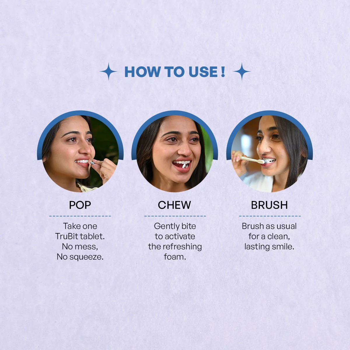 Natural Tooth Cleaning Tablets Duo | Lavender Mint & Charcoal Cardamom - Image 4