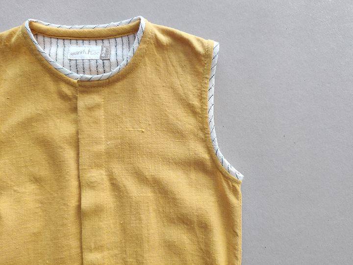 Earth Yellow Baby Onesie - Image 3