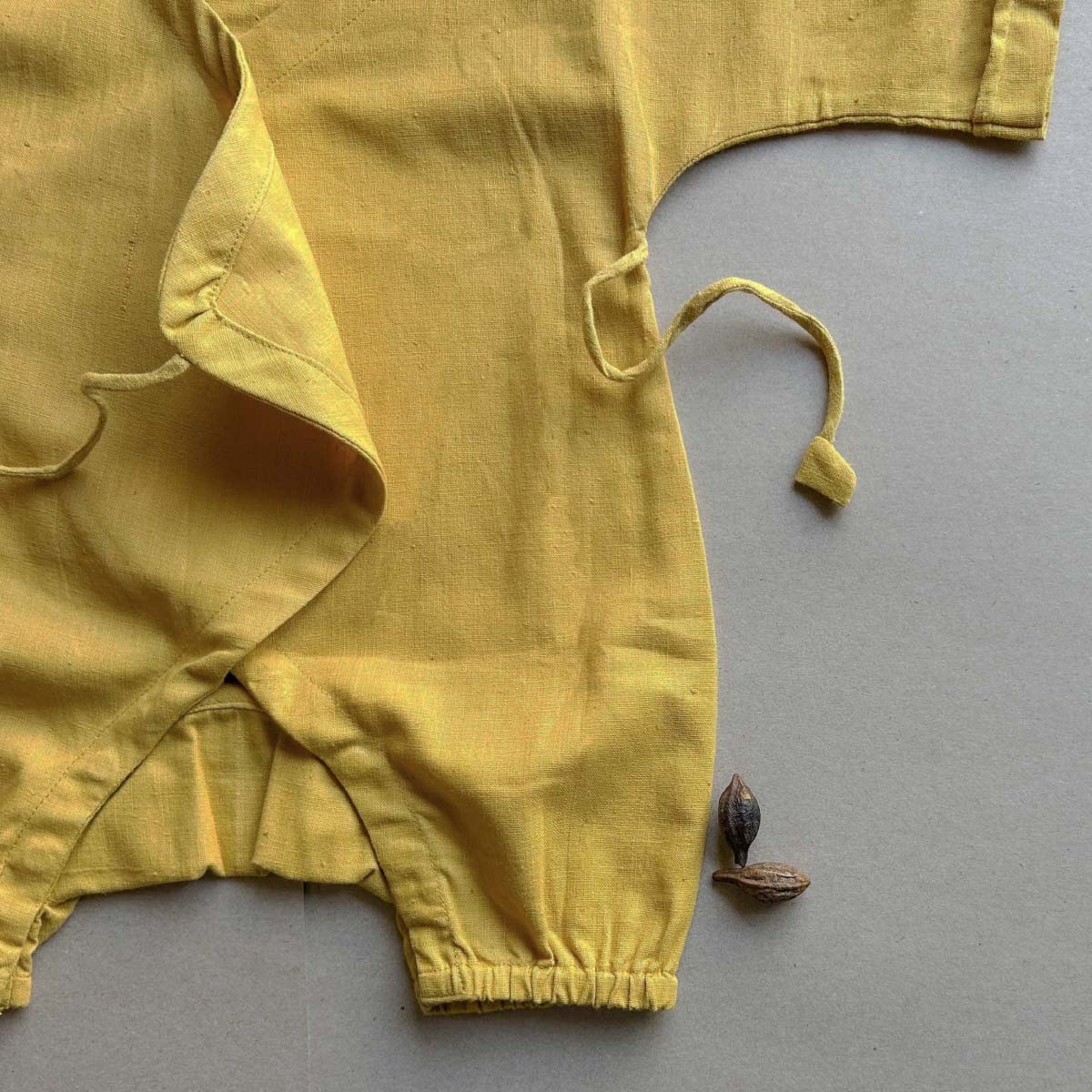 Earth Yellow Baby Romper - Image 3