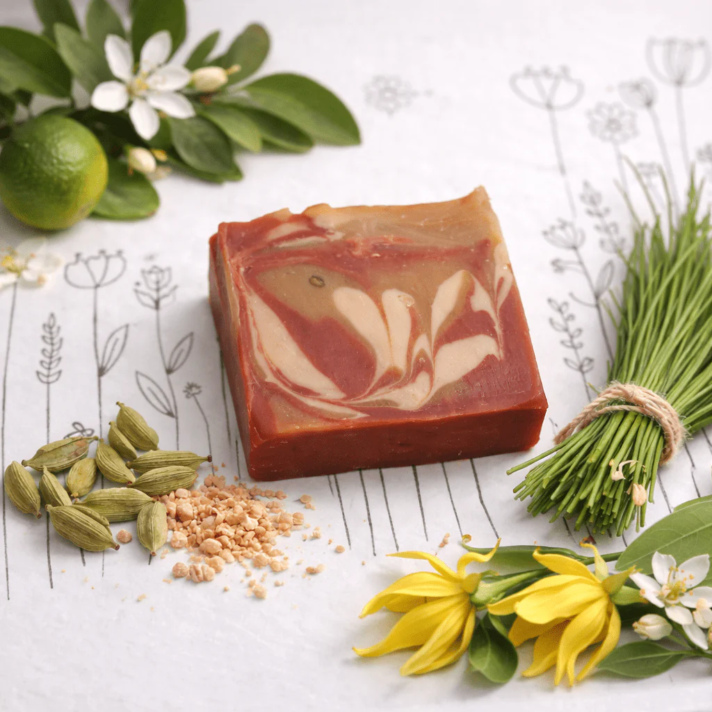 Earthy Vetiver Bath Soap | Cooling & Refreshing Cleanse