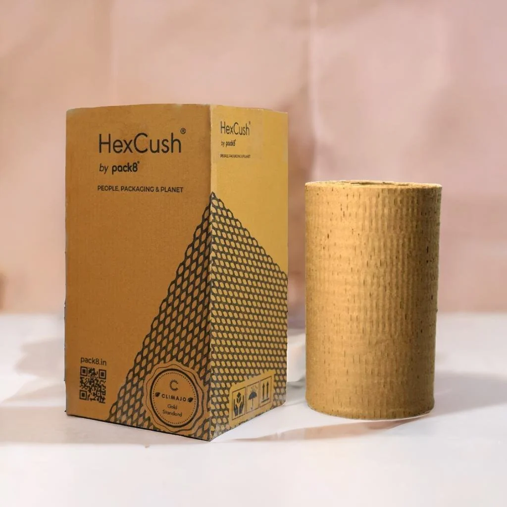 Eco Friendly HexCush Paper Bubble Honeycomb Roll- 100m X 12" - Image 3