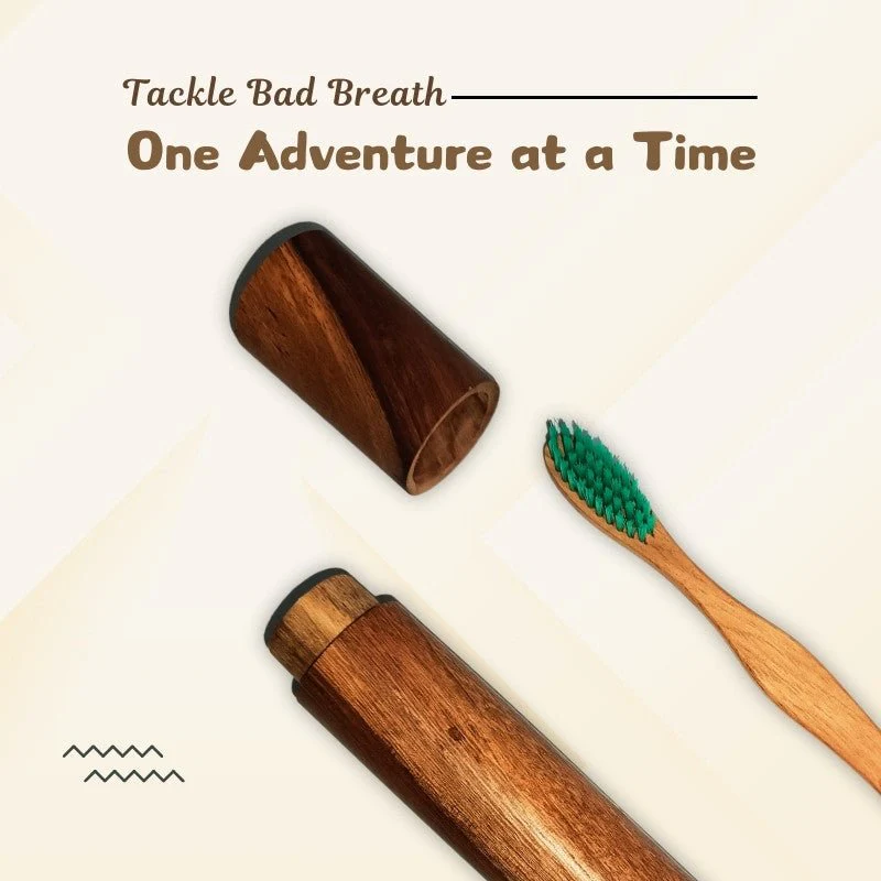 Eco Friendly Travel Case with Neem Toothbrush - Image 3