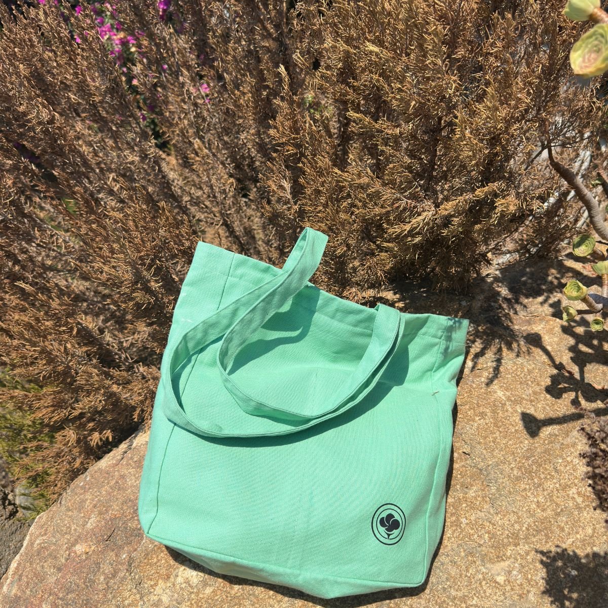 Eden Tote – Pastel Cotton Canvas Everyday Bag