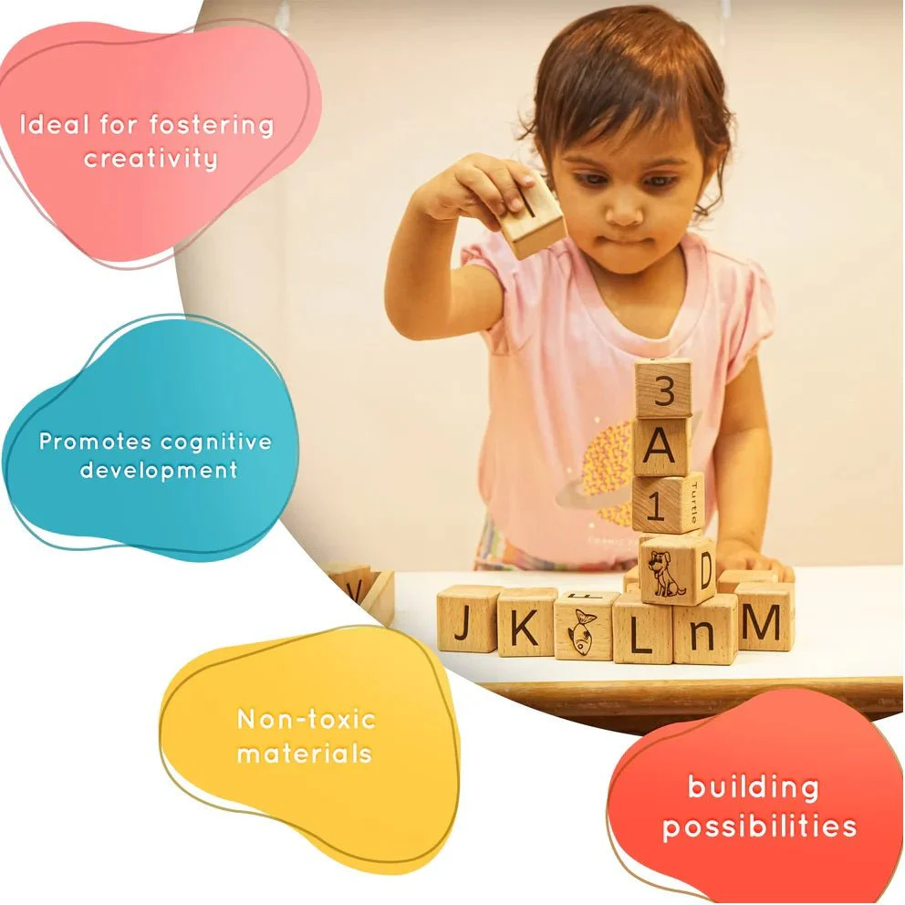 5-in-1 English Learning Blocks – Educational Toy for Kids - Image 2