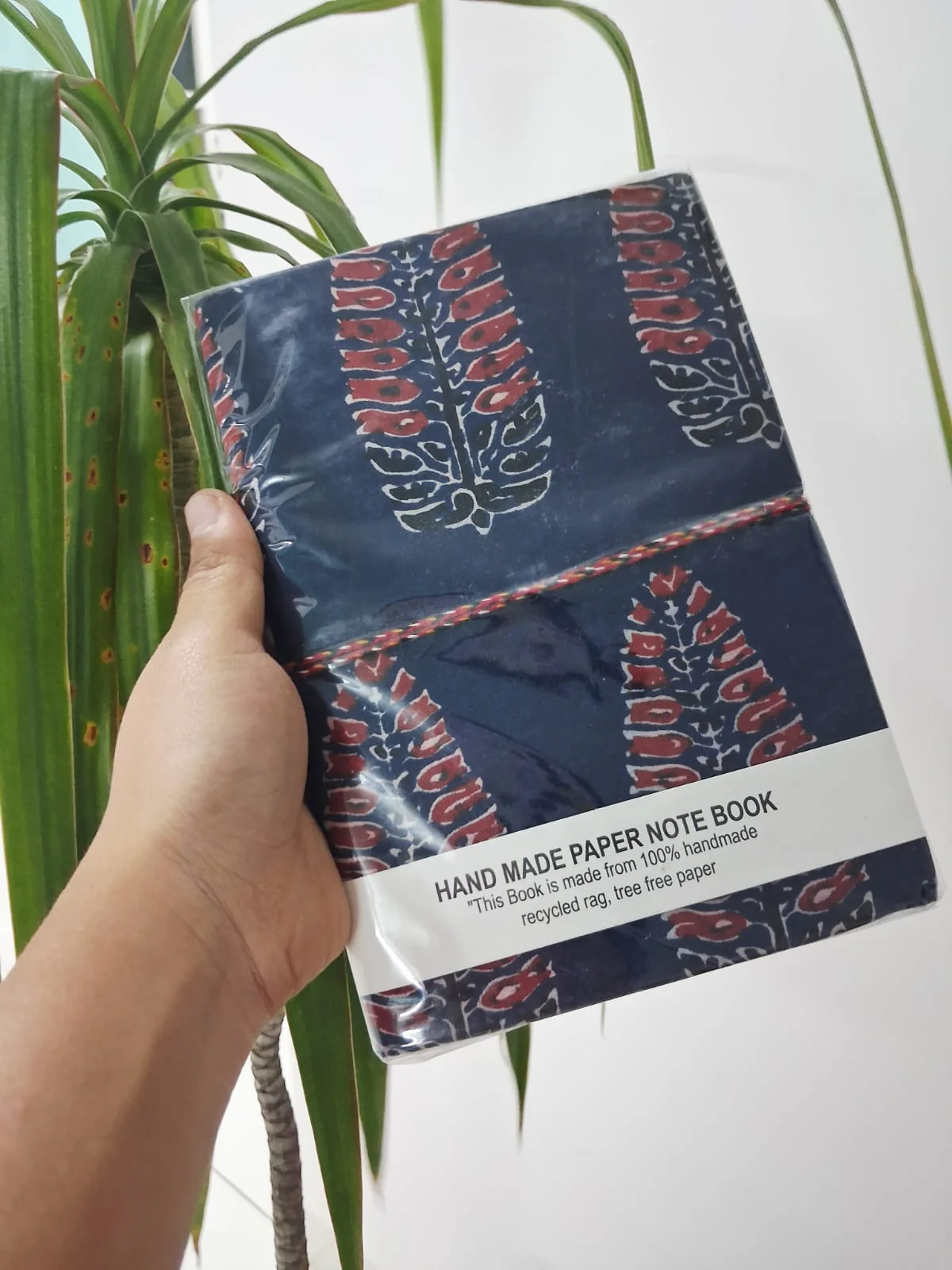 Ajrakh Block Print Fabric Diary