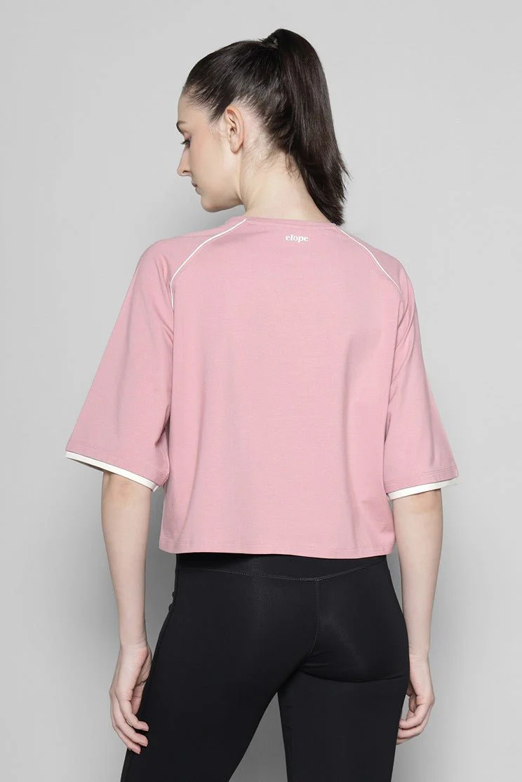 Boxy Fit After Workout T-Shirt for Women – Breathable & Relaxed Active - Image 4