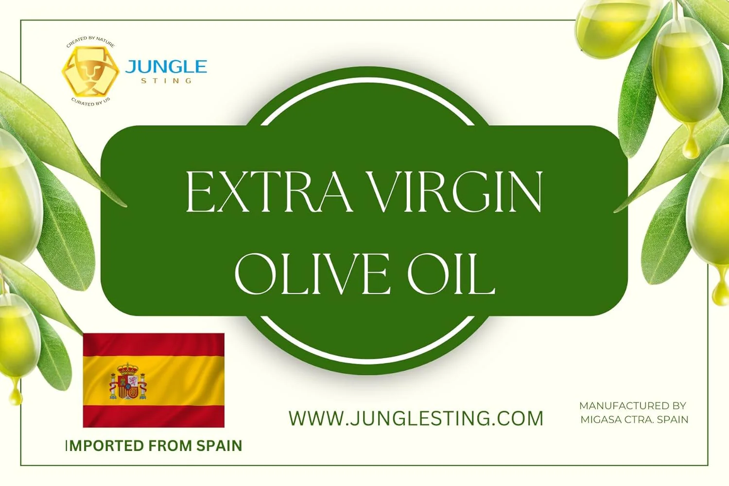 Extra Virgin Olive Oil – Cold Pressed, 100% Natural & Healthy Cooking - Image 2