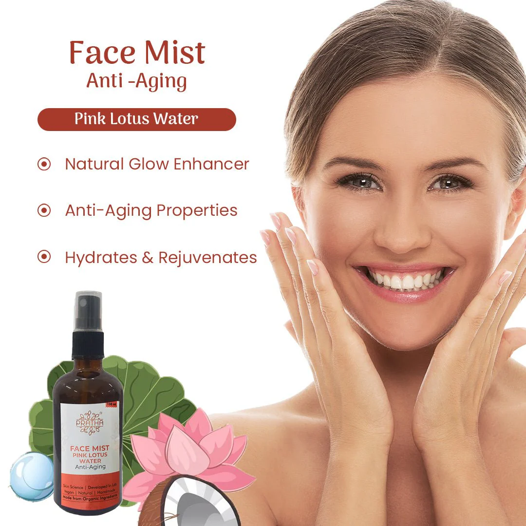 Facial Tonic Mist | Pure Pink Lotus Water - Image 3