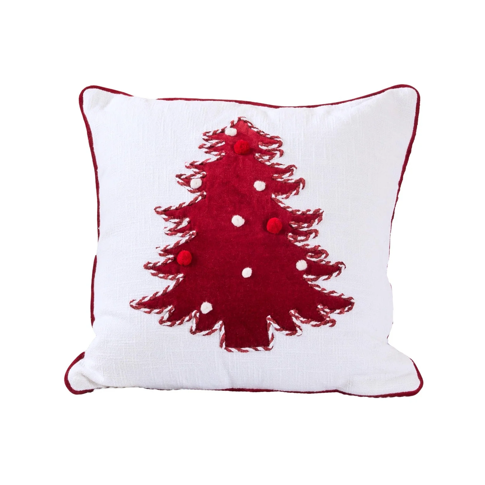 Festive Pine Charm Cushion | Holiday Inspired Decorative Cushion - Image 3