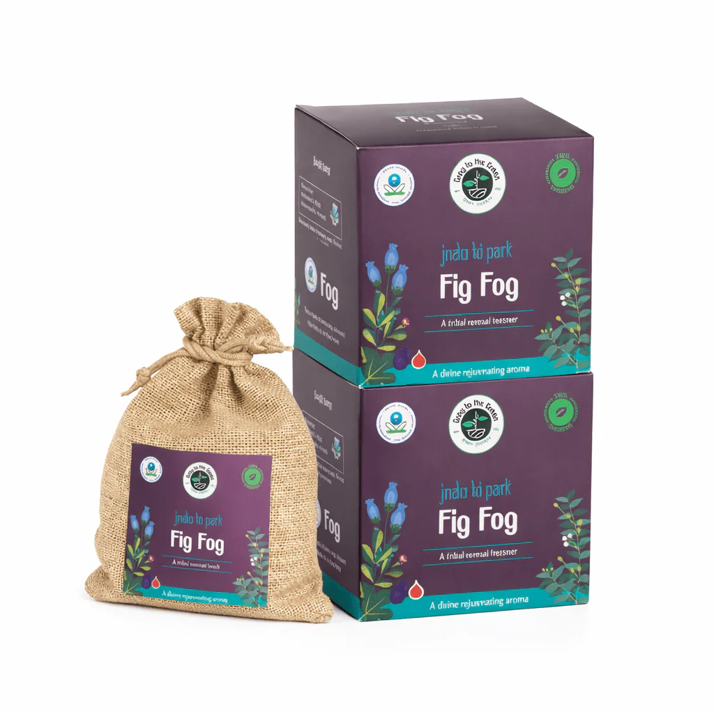 Fig Fog Aroma Pouch (Pack of 2) | Exotic Wild Fig Fragrance