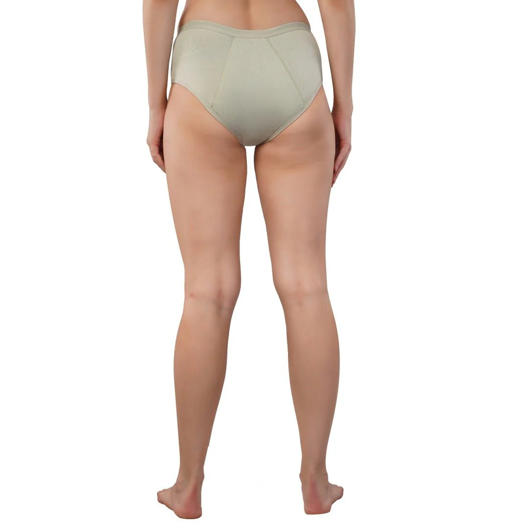Fig Green Cotton Period Panty (Hipster) (1 pc) - Image 5