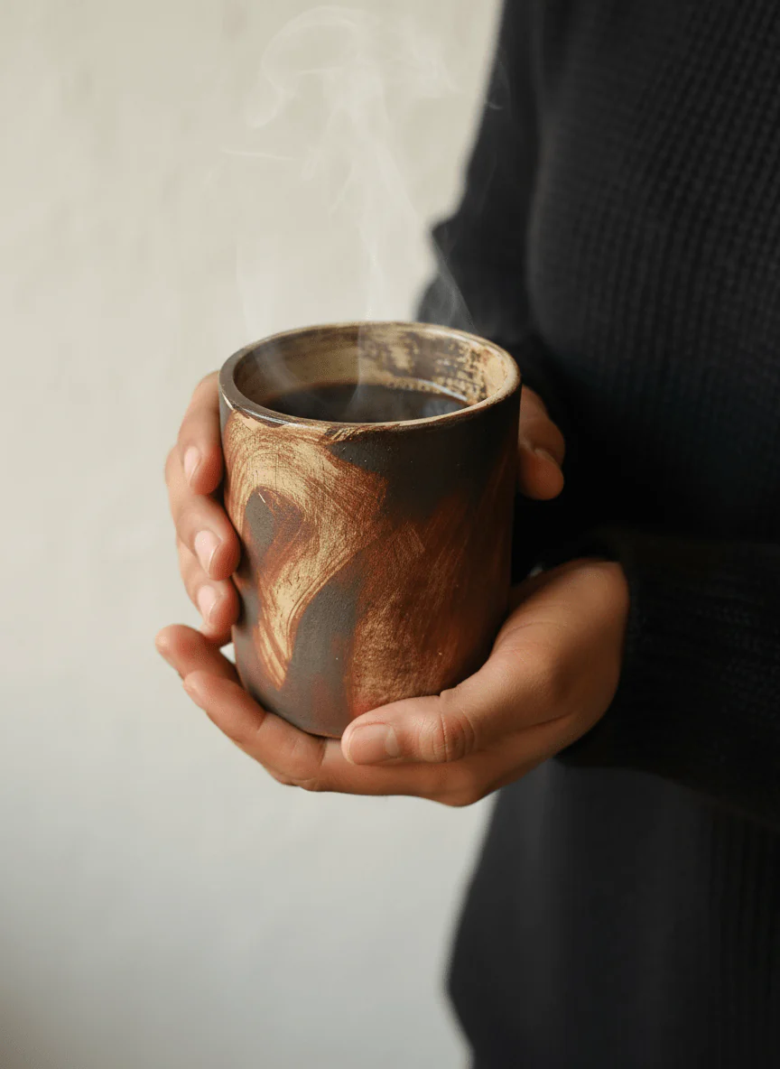 Fired Earth Kulladh – Set of 2 | Handcrafted Clay Tea Cups