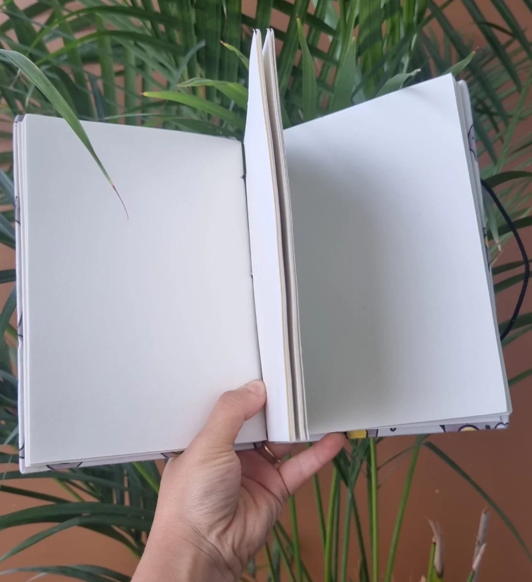 Cheetah Fabric Handmade Diary
