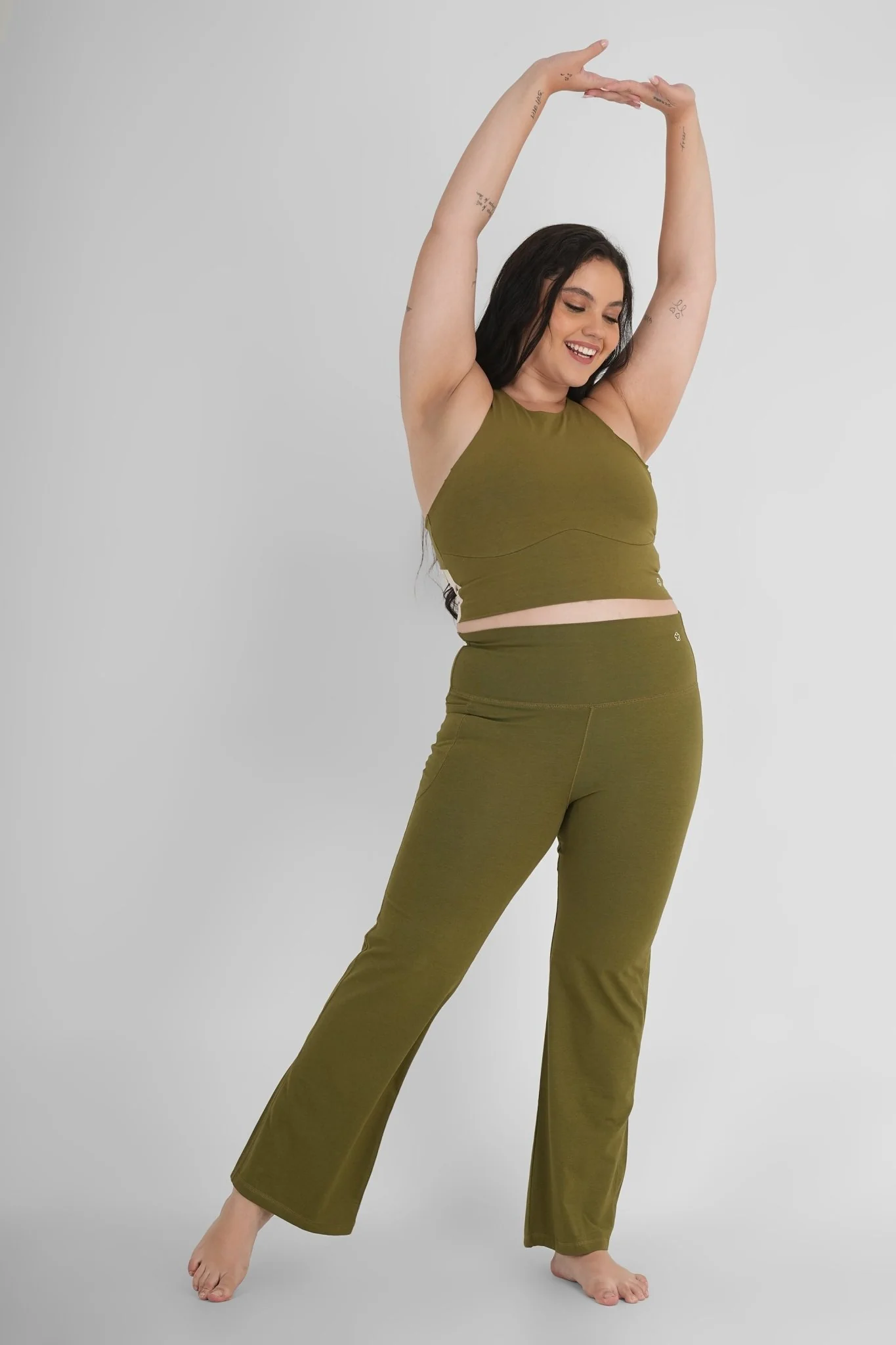 Flattering Flare Soft Yoga Pants – High Comfort Stretch Activewear - Image 10