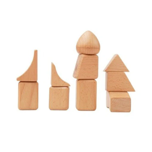Flo - Waldorf Inspired Wooden Playing Blocks