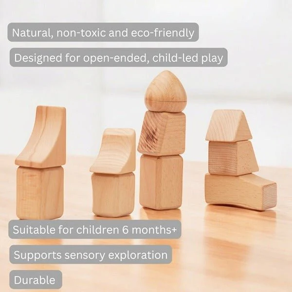 Flo - Waldorf Inspired Wooden Playing Blocks - Image 12