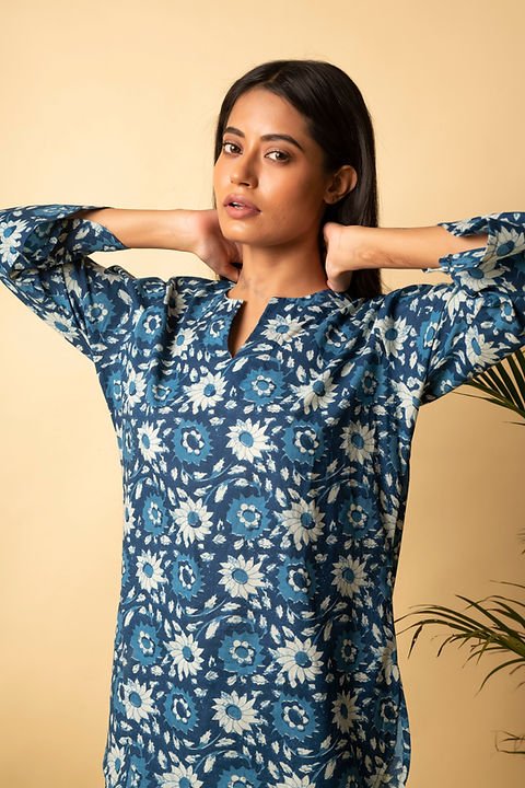 Floral Lounge Wear – Soft Cotton Comfort for Everyday Relaxing. - Image 11