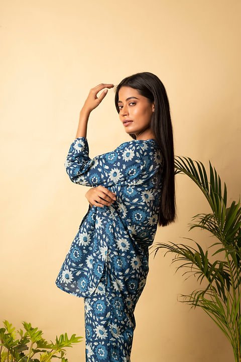 Floral Lounge Wear – Soft Cotton Comfort for Everyday Relaxing. - Image 13