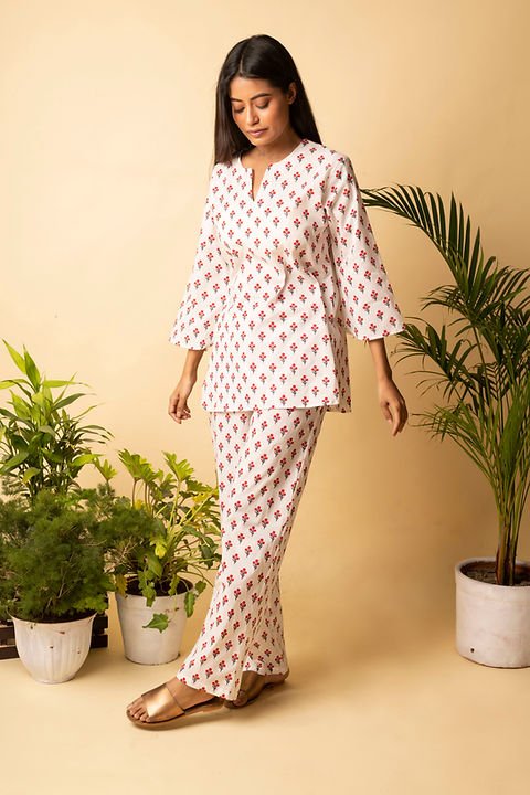 Floral Lounge Wear – Soft Cotton Comfort for Everyday Relaxing. - Image 15