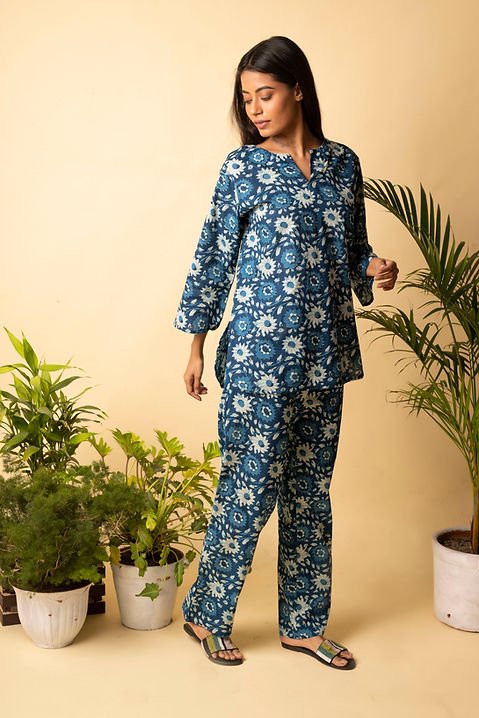 Floral Lounge Wear – Soft Cotton Comfort for Everyday Relaxing. - Image 28