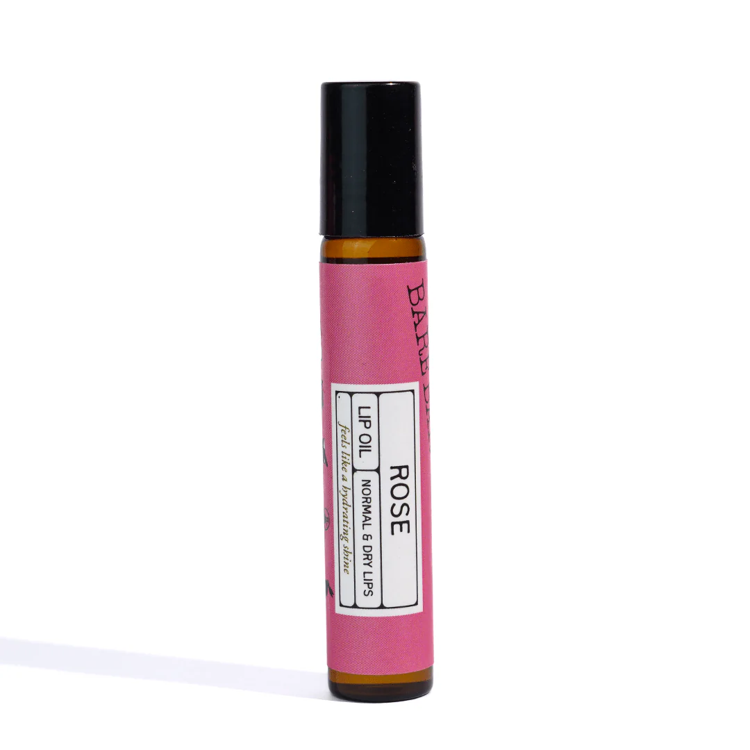 Floral Rose Lip Oil with Natural Glow - Image 2