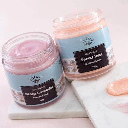 Forest Rose Body Butter 100g with Cedarwood and Rose