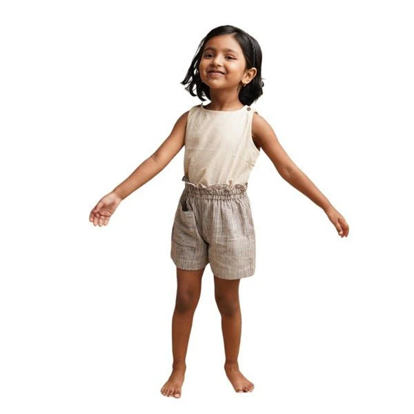 Frilly Fun Crop Top & Shorts Set- Girls - Image 5