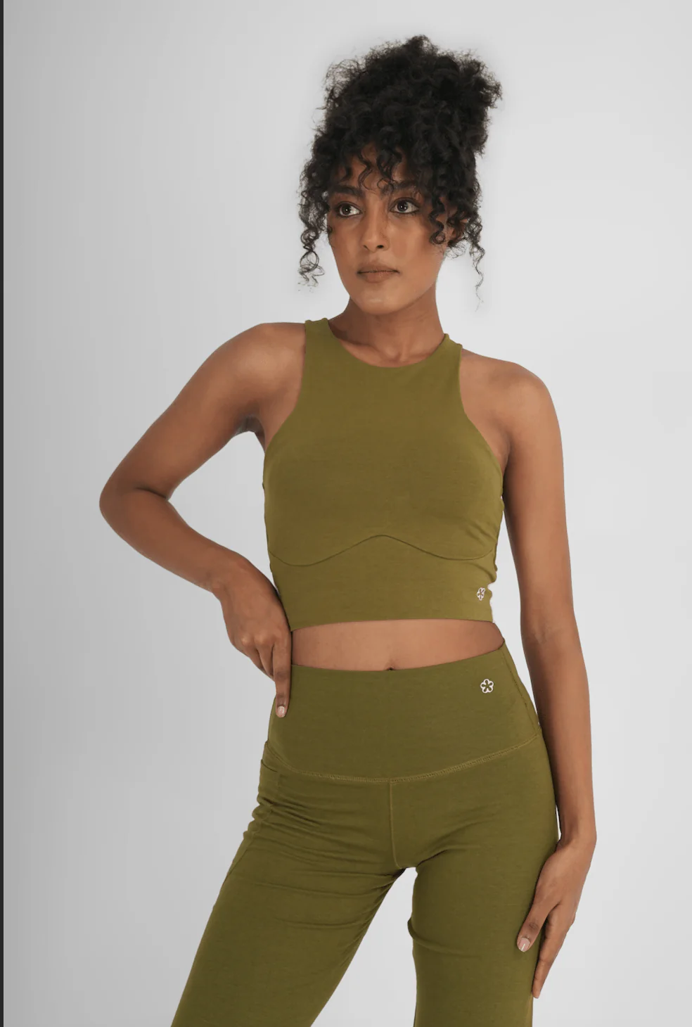 Gala Kelp Co-ordinated Set | Comfortable Women’s Activewear Set - Image 10