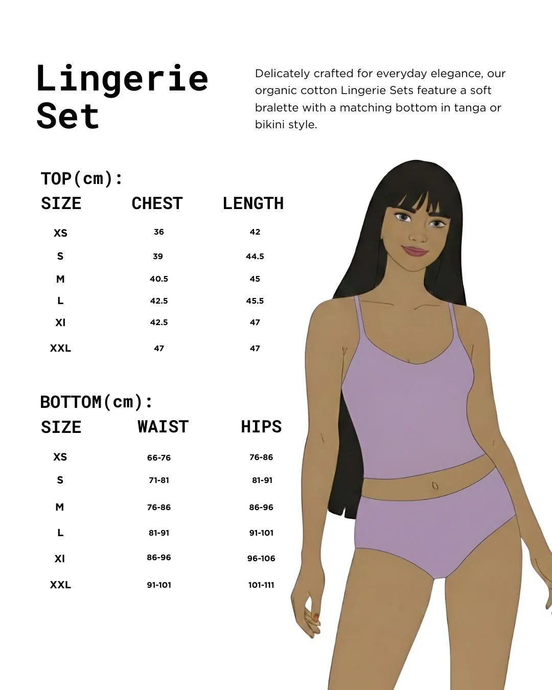 Garnet Cotton Lingerie Set - Image 6