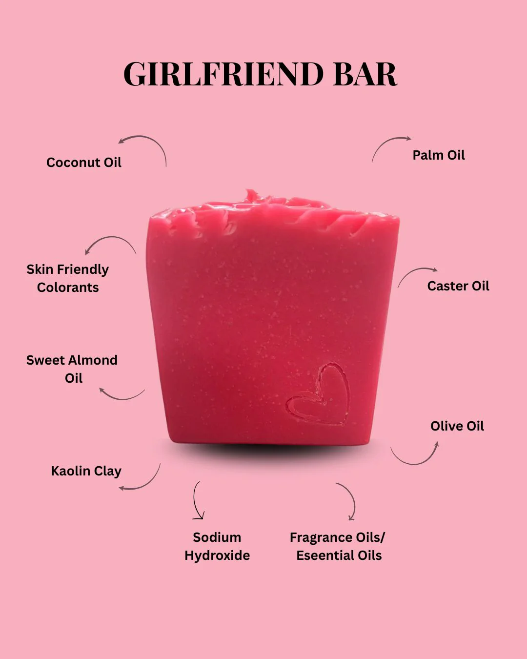 Girlfriend Bar Soap | Handmade Scented Bath Soap for Daily Care - Image 4