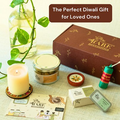 Glow & Pamper Diwali Skincare Gift Set for Women & Men | Handcrafted Luxury Diwali Gift Hamper - Image 7