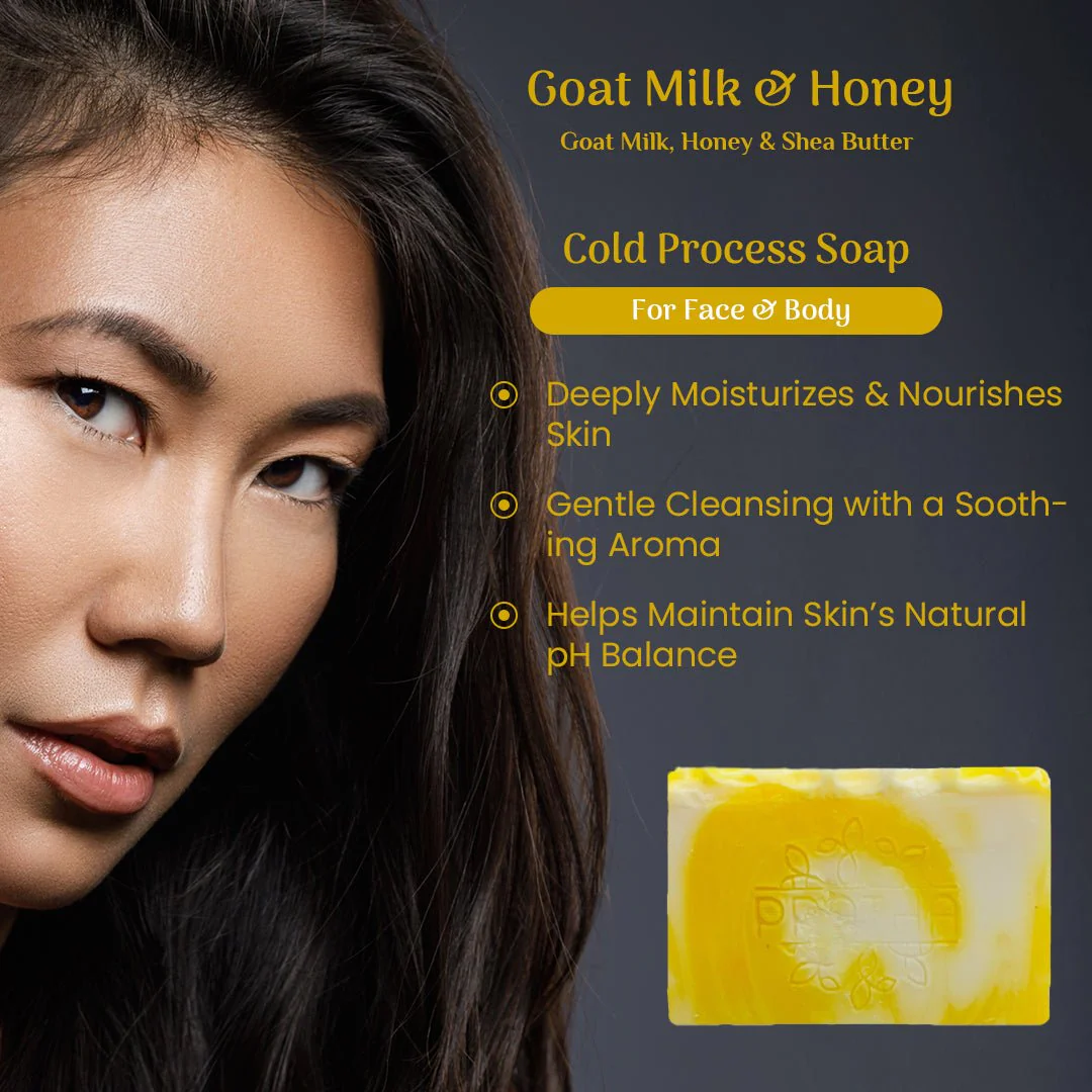 Goat Milk & Honey | Cold Process Handmade Soap - Image 2