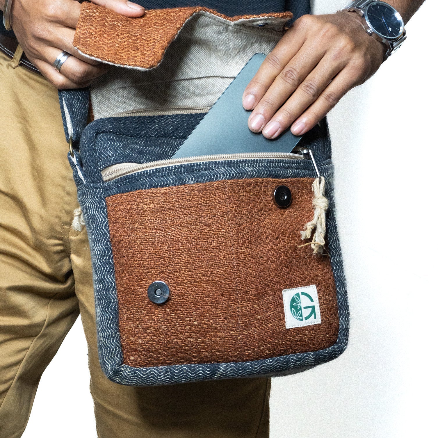 Goku Multipurpose Crossbody Bag | Compact Casual Sling Bag for Daily - Image 2
