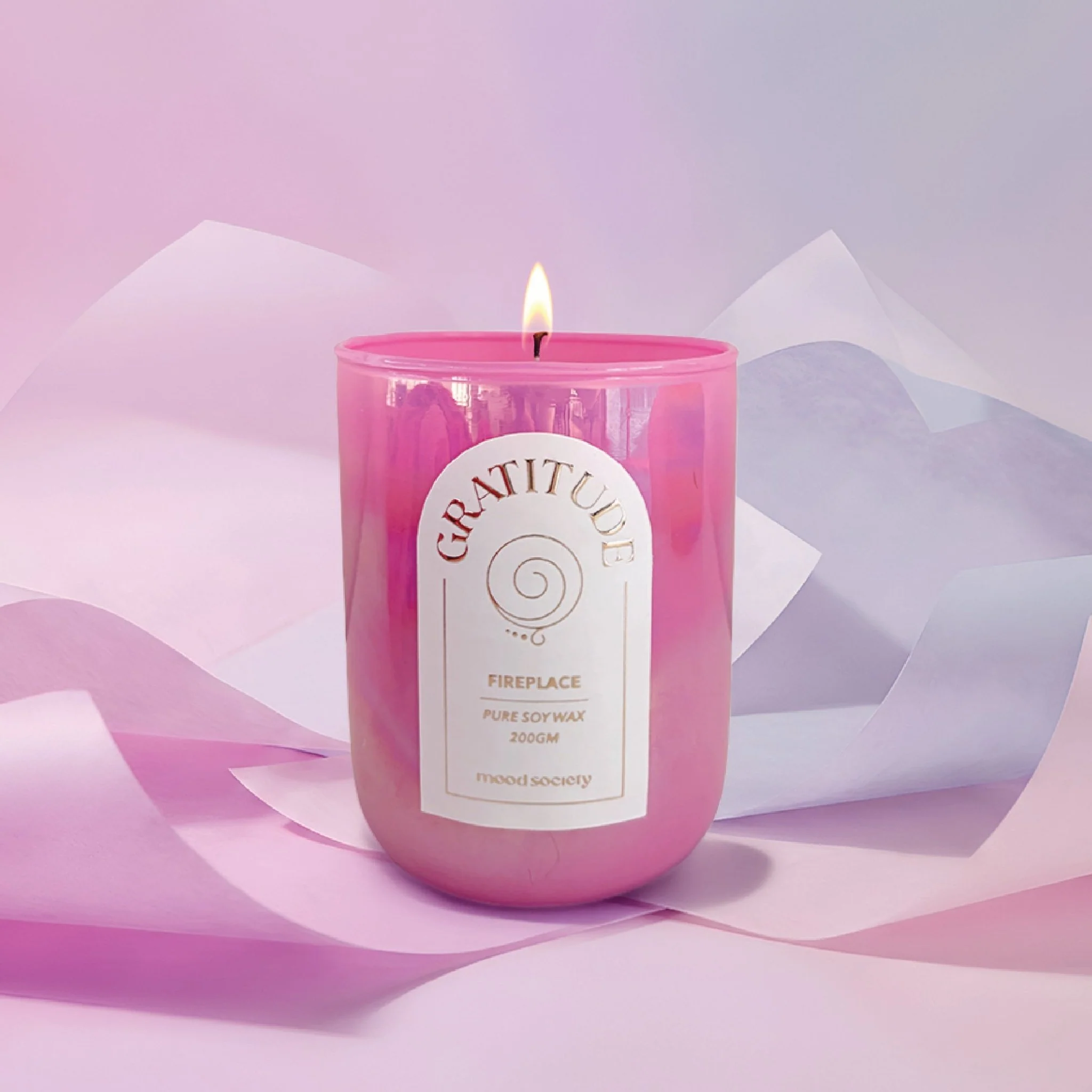 Gratitude Scented Candle | Handcrafted Aromatherapy Candle