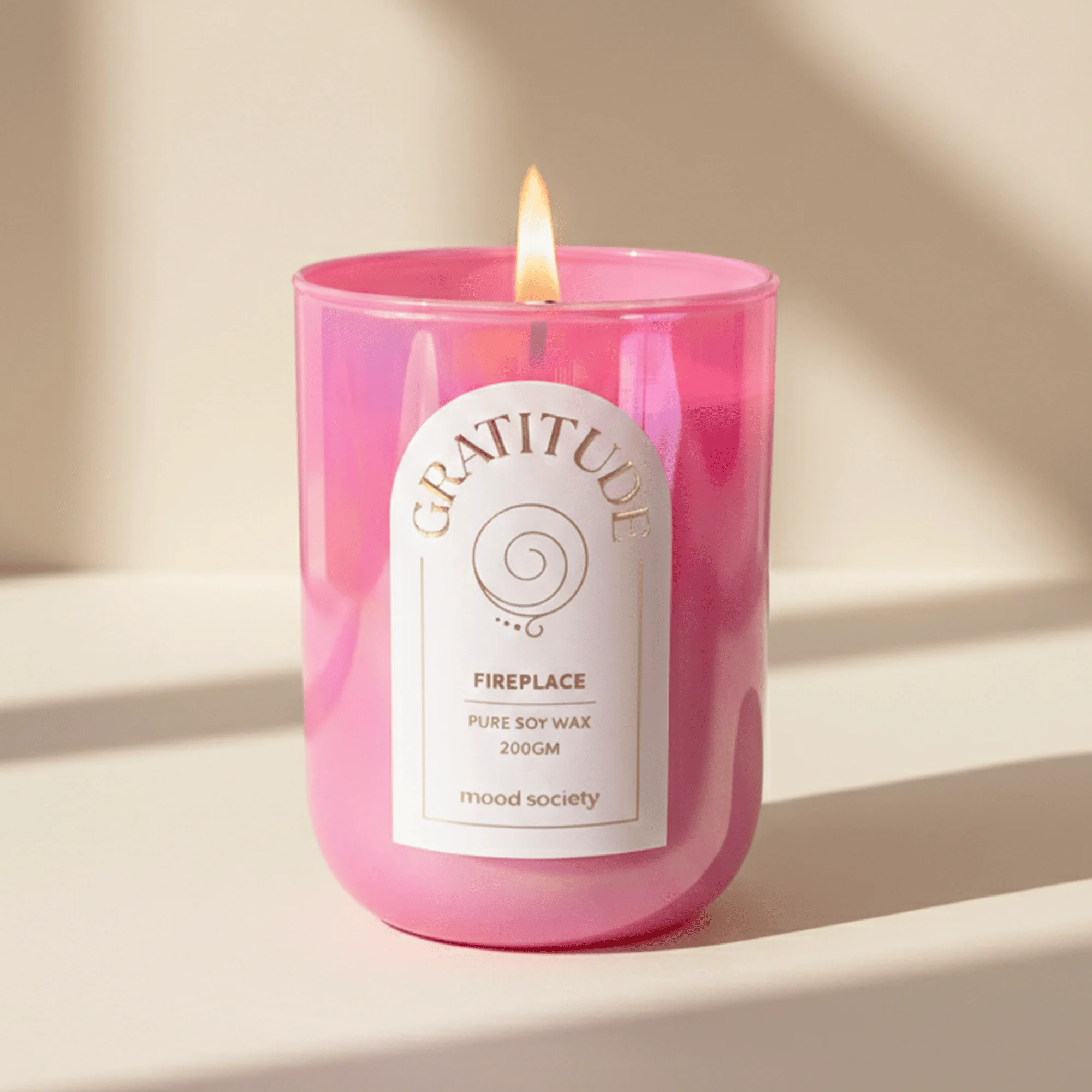 Gratitude Scented Candle | Handcrafted Aromatherapy Candle - Image 3
