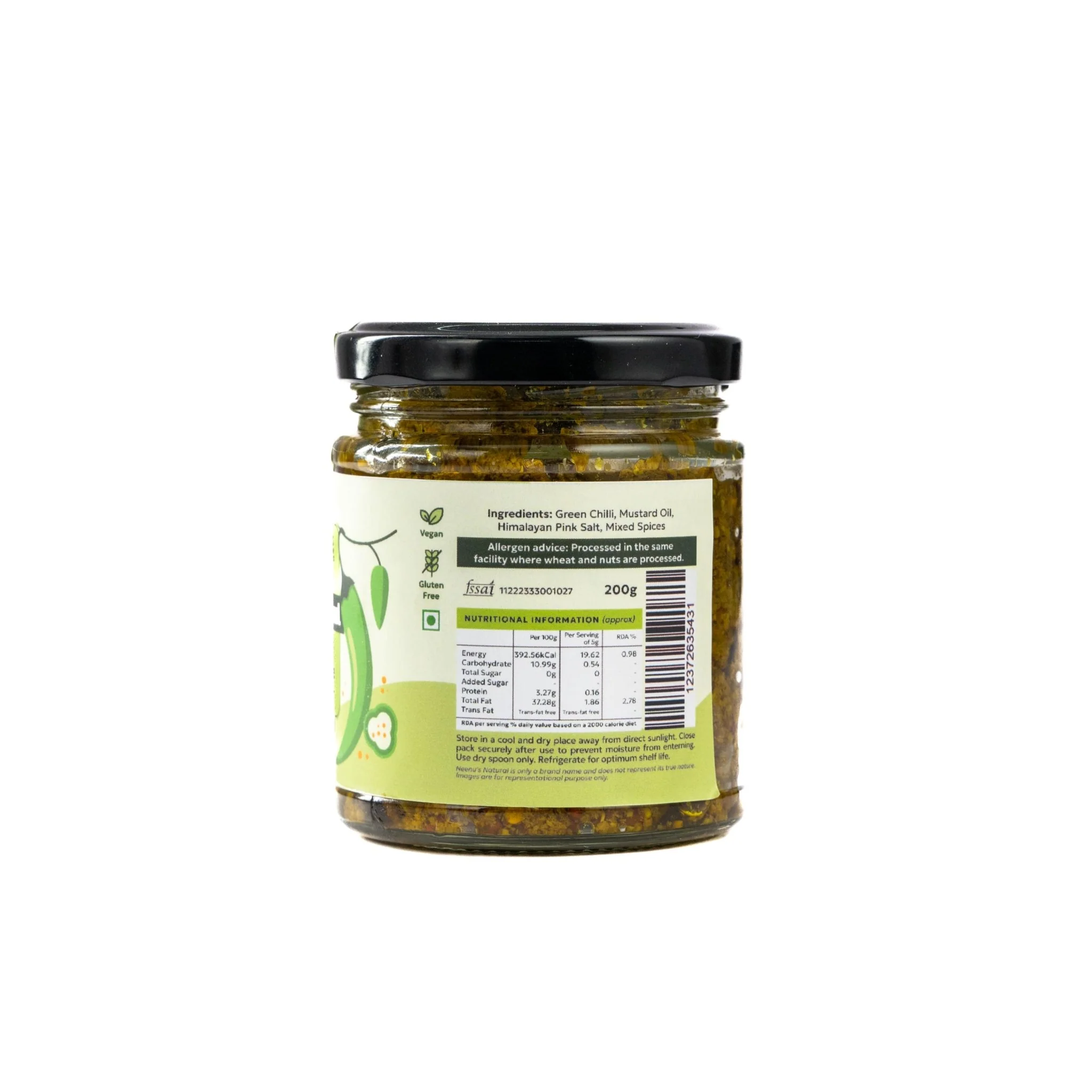 Green Chilli Mustard Pickle | Spicy & Tangy Indian Condiment - Image 4