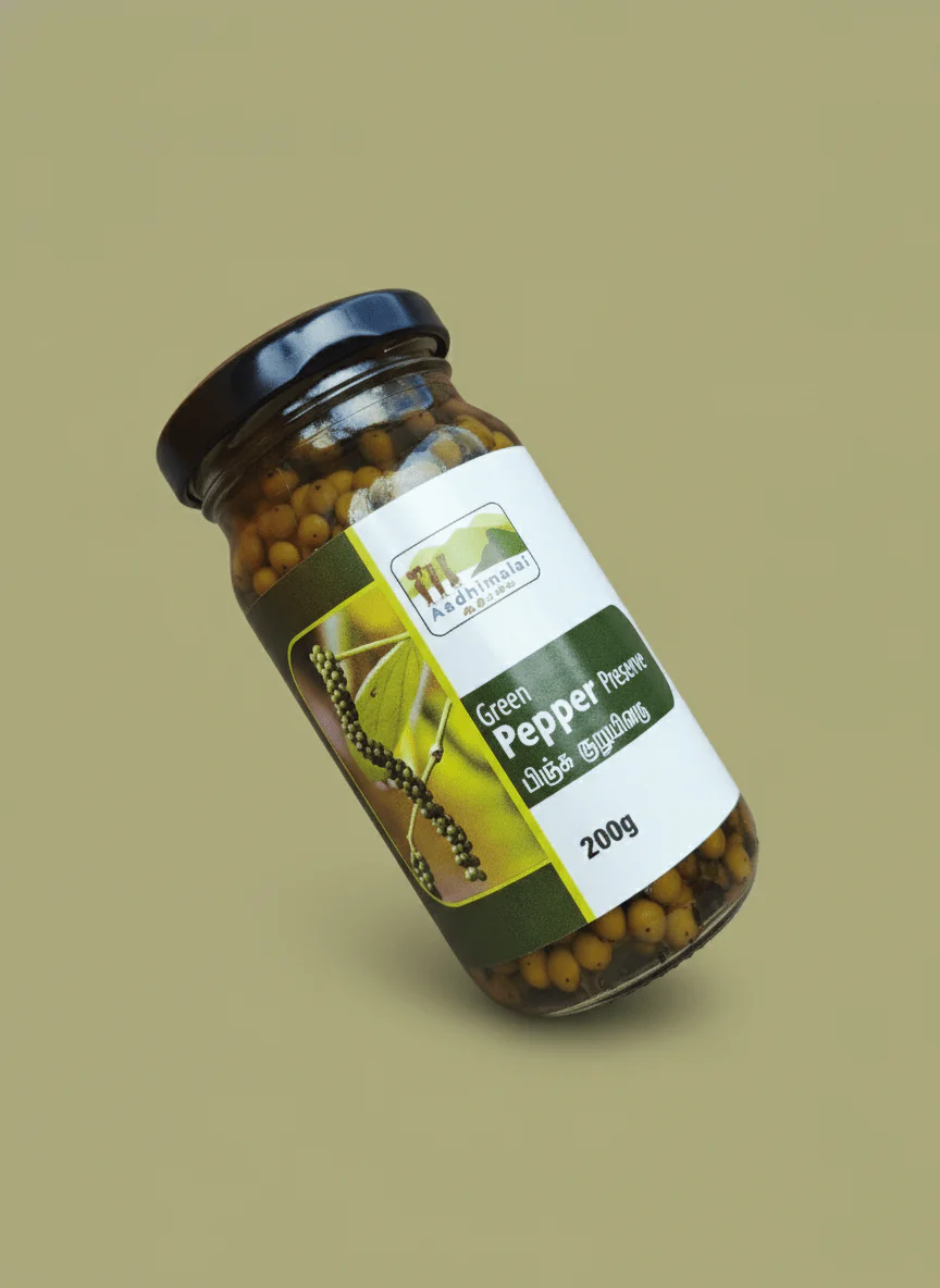 Green Pepper Preserve – Natural Handcrafted Spicy & Tangy Condiment