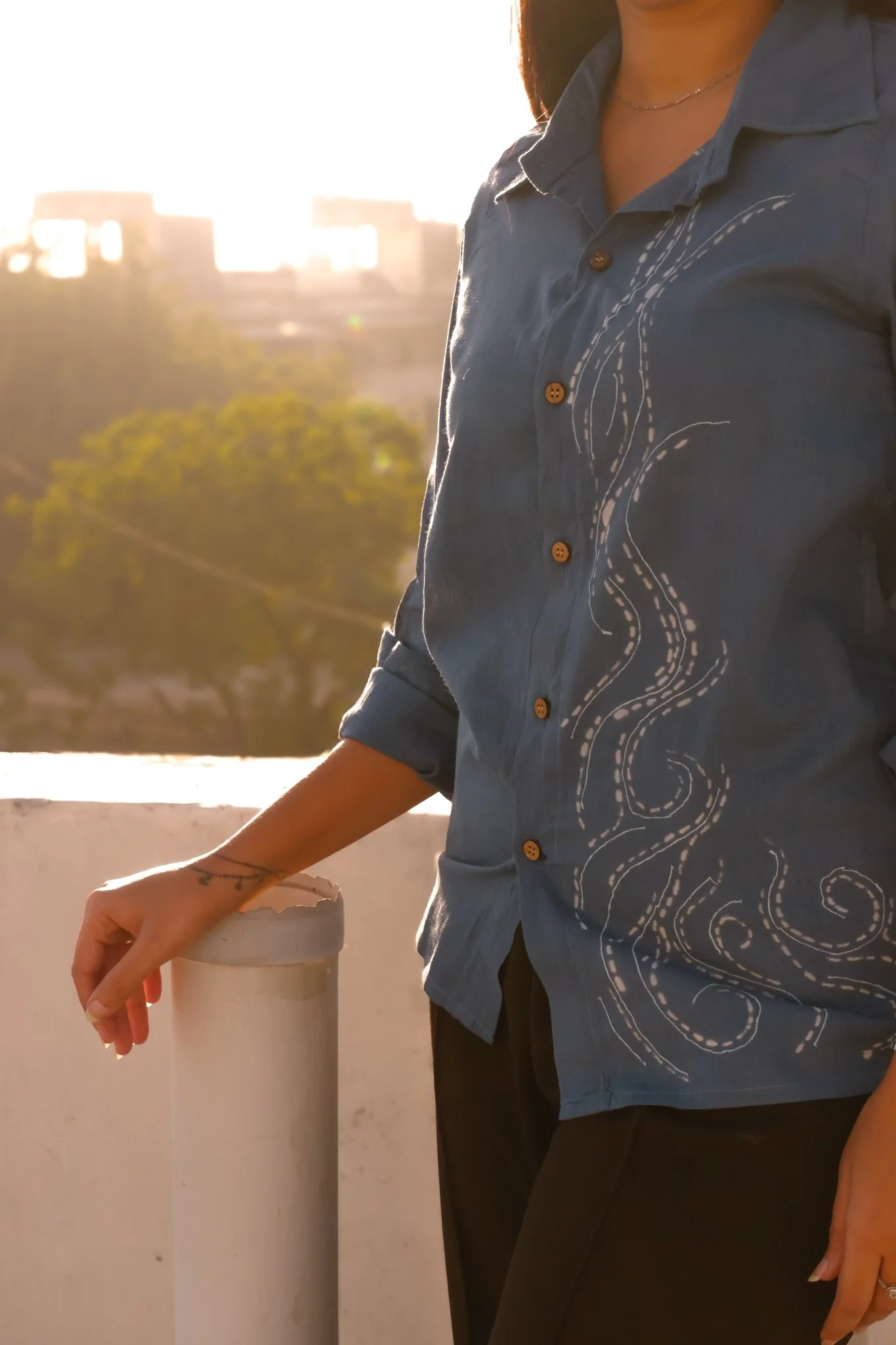The Khoobsurat Shirt | Contemporary Casual Shirt For Women - Image 2
