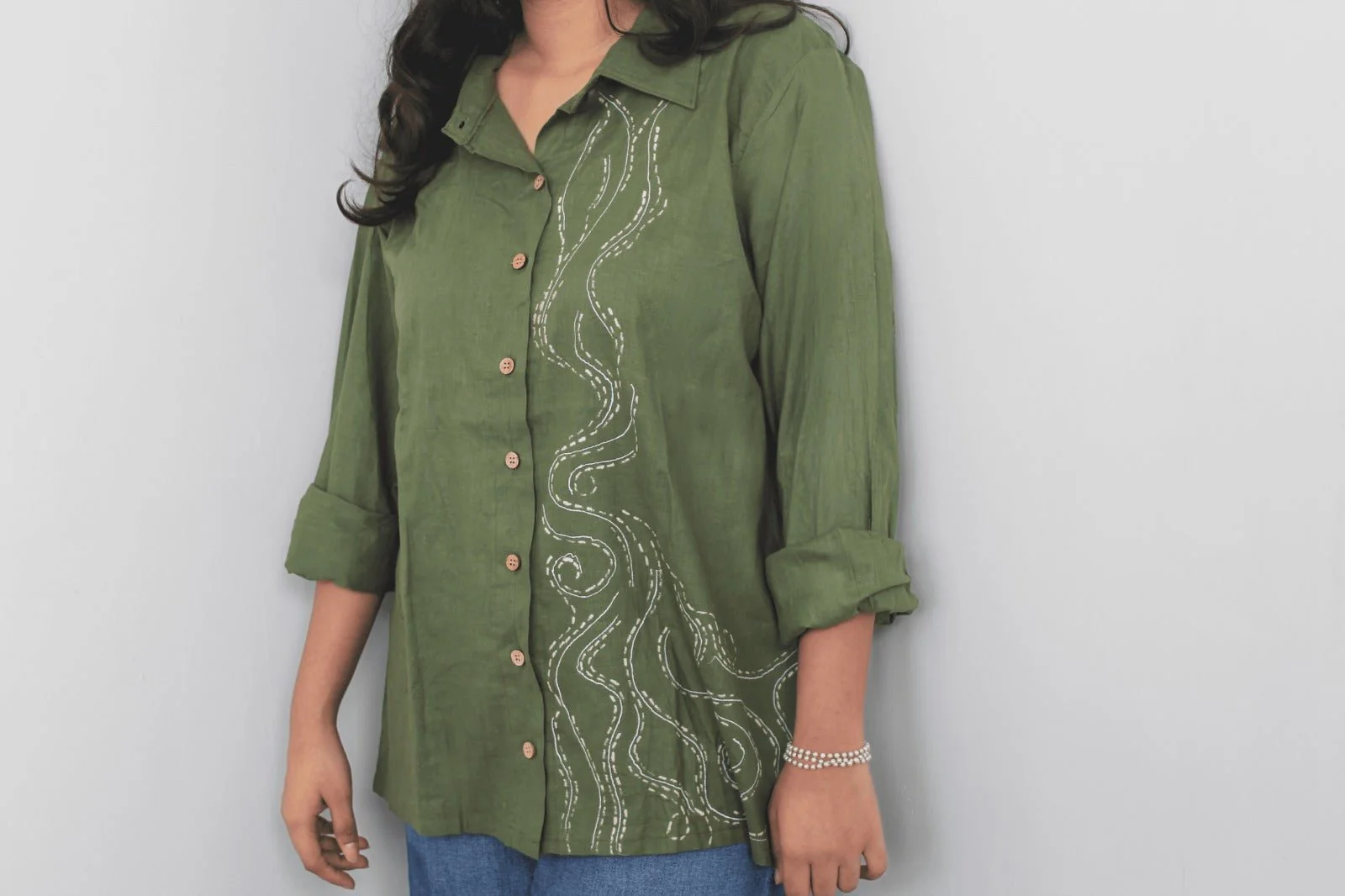The Khoobsurat Shirt | Contemporary Casual Shirt For Women - Image 4