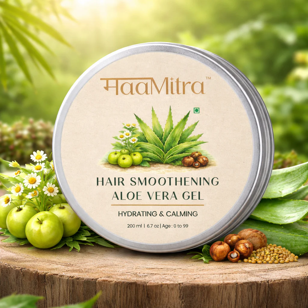 Hair Smoothening Aloe Vera Gel | Hydrating & Calming Natural Hair Gel - Image 6