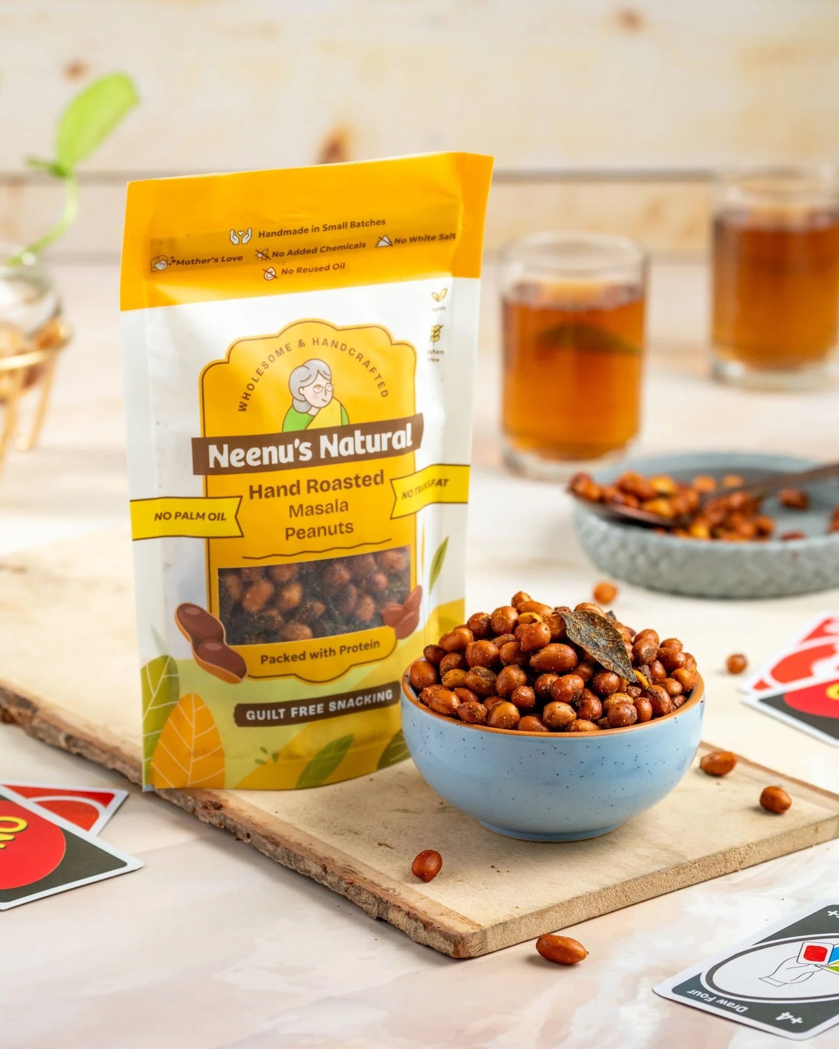 Hand Roasted Masala Peanuts | Crunchy & Spiced Nut Snack