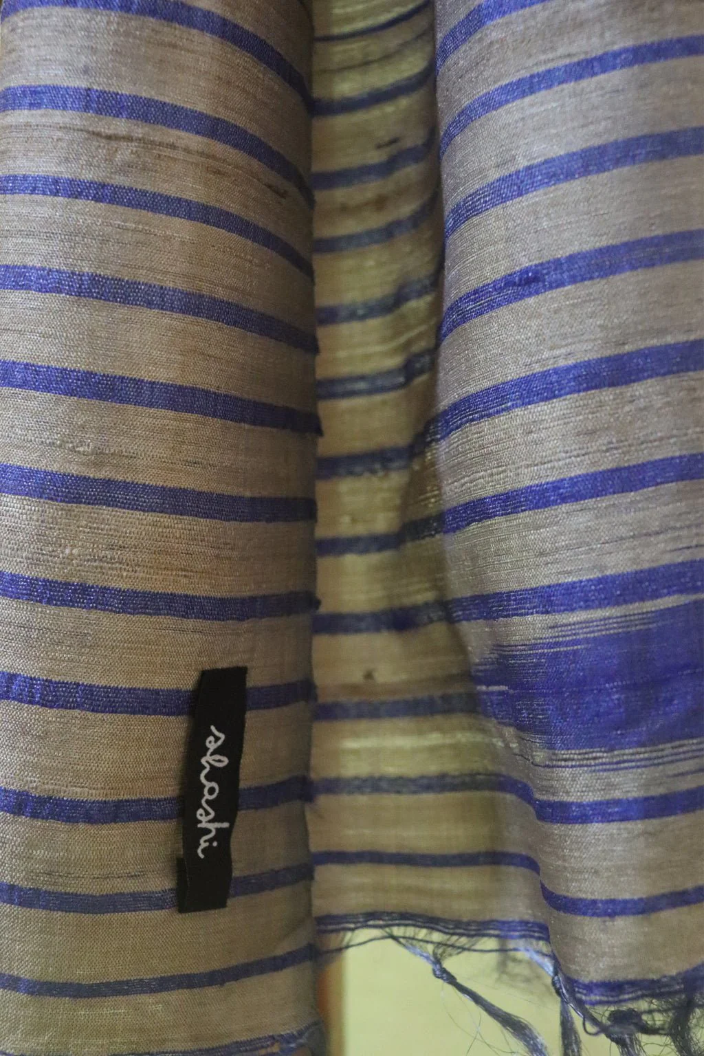 Handcrafted Tassar Silk Stole | Elegant Handmade Fashion Accessory - Image 2
