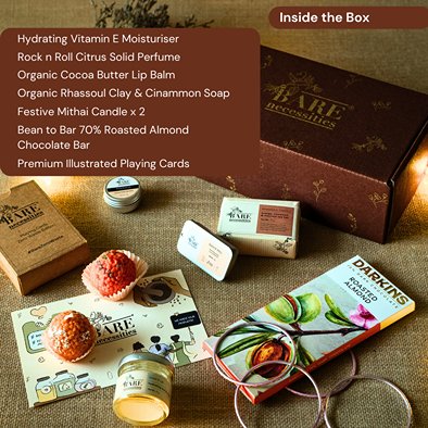Handcrafted Luxury Bath & Body Gift Hamper | Diwali Gift Hamper - Image 2
