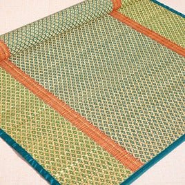 Handcrafted Madurkathi Floor Mat (2ft x 5ft) - Image 11