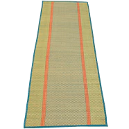Handcrafted Madurkathi Floor Mat (2ft x 5ft) - Image 12