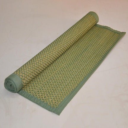 Handcrafted Madurkathi Floor Mat (2ft x 5ft) - Image 4