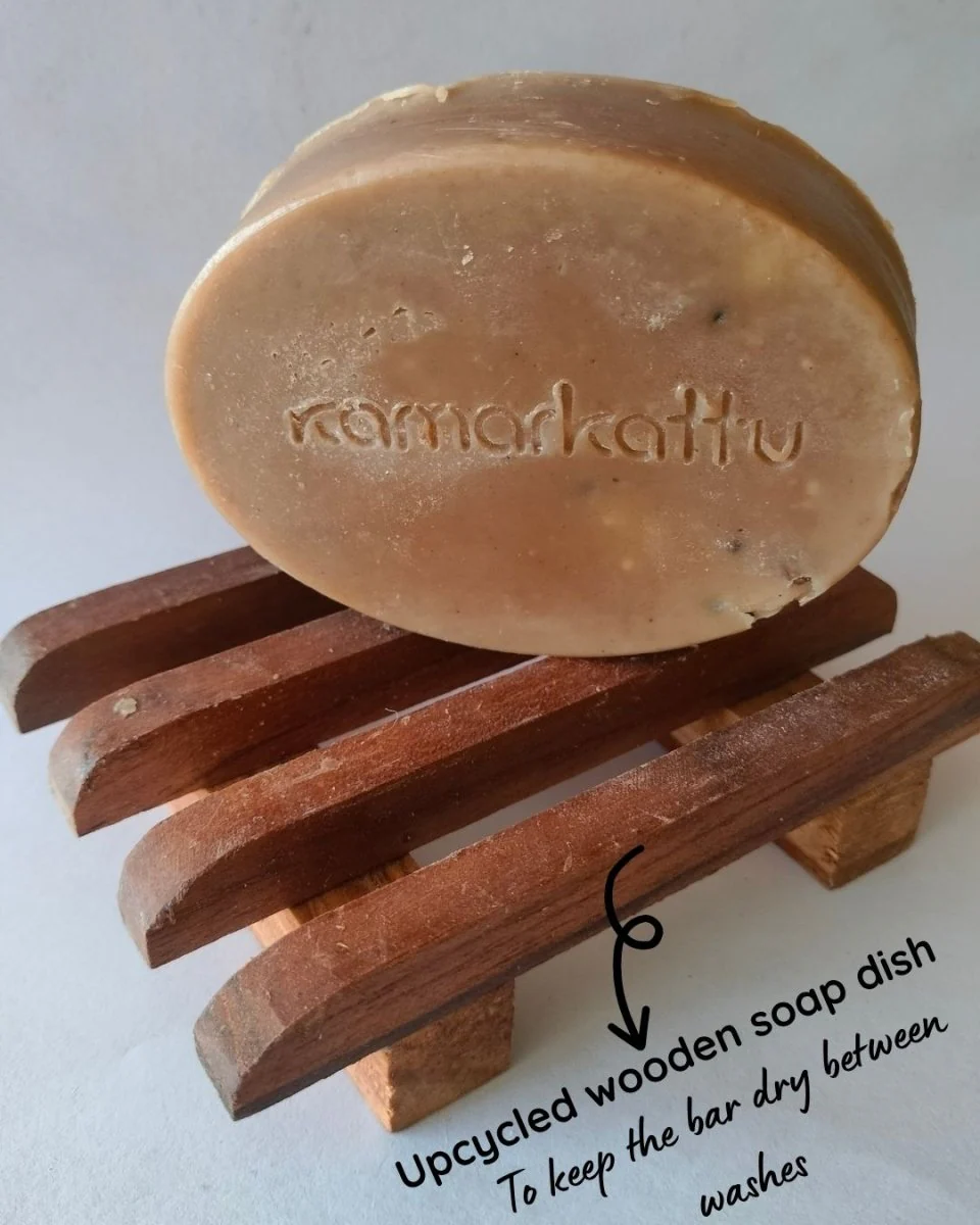 Herbs packed bath soaps - Handmade: Pack of 3 - Image 4